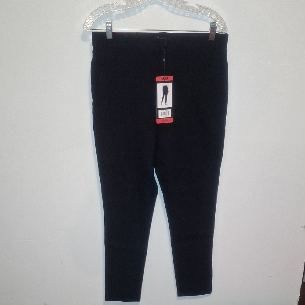 Mario Serrani Classic Black Straight Leg Trousers